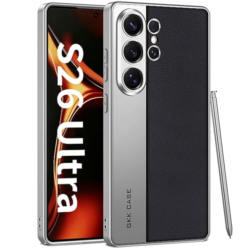 Coque en cuir Samsung S26 Ultra style business luxe et antichoc