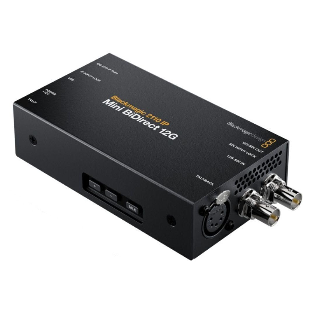 Amazon.com: Blackmagic Design 2110 IP Mini BiDirect 12G