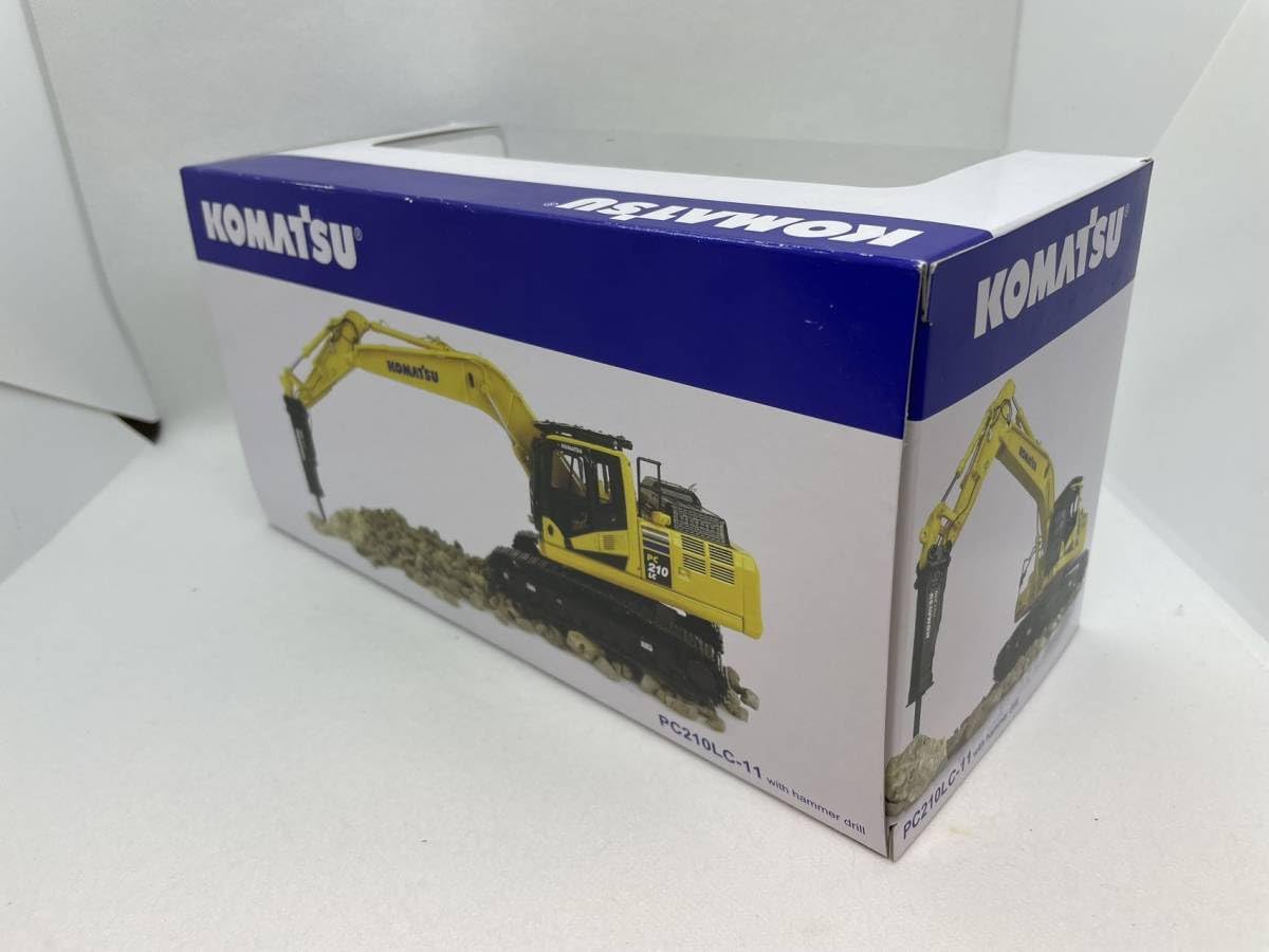 建機 1/50 コマツ KOMATSU PC210LC-11 With hammer drill UH8140