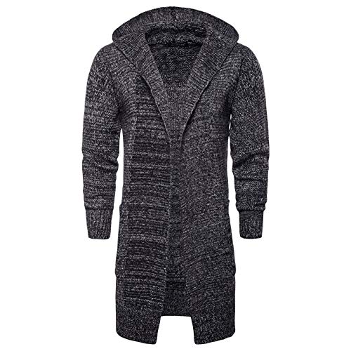 knitted casual hoodies cardigan coat