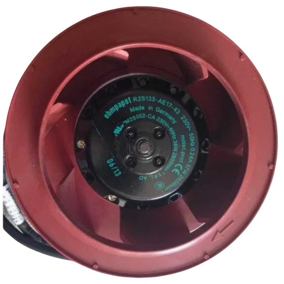 IVEKYKIBC R2S133-AE17-43 230V 0.24A 37/38W 2650/2950RPM Cooling Fan 133mm