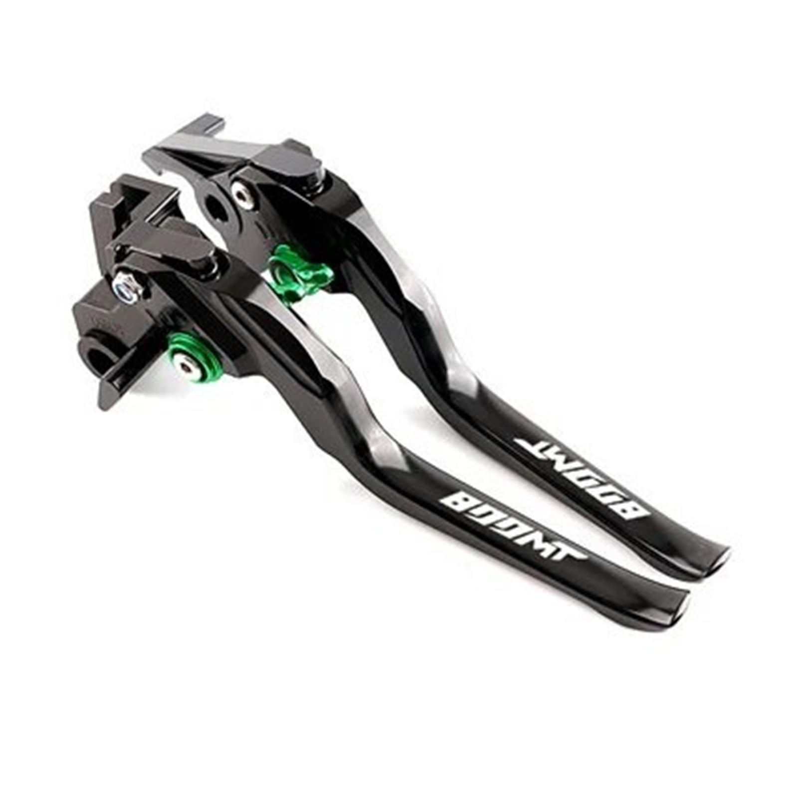 CNC Para 800MT MT800 IBEX 2024+ Motocicleta Manetas De Freno Y Embrague Ajustables ajustables Manetas freno y embrague plegables(Long Green)