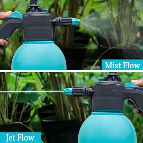 Image of OEM YUVA Series 2L Garden Pressure Sprayer (Blue) with Extension Rod for Plants, Pesticide Use, and Surface Cleaning - Multipurpose Water Sprayer