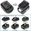 Battery Adapter for Makita to Bosch 18V Lithium-Ion Cordless Tool, Convert Makita 18V LXT Lithium-Ion Batteries BL1830 BL1840 BL1850 BL1860 to Bosch Li-ion Battery Converter BAT609 BAT612 BAT618