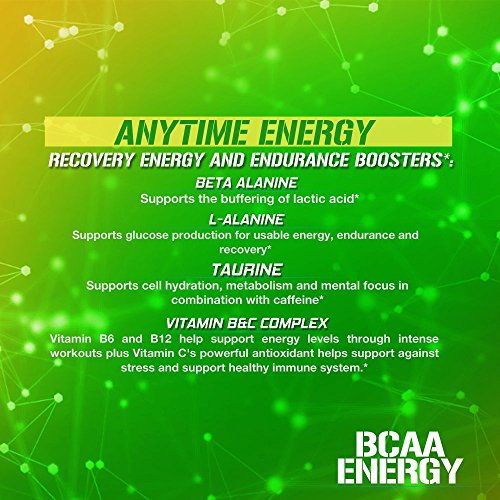 image for Evlution Nutrition BCAA Energy - Essential BCAA Amino Acids, Vitamin C