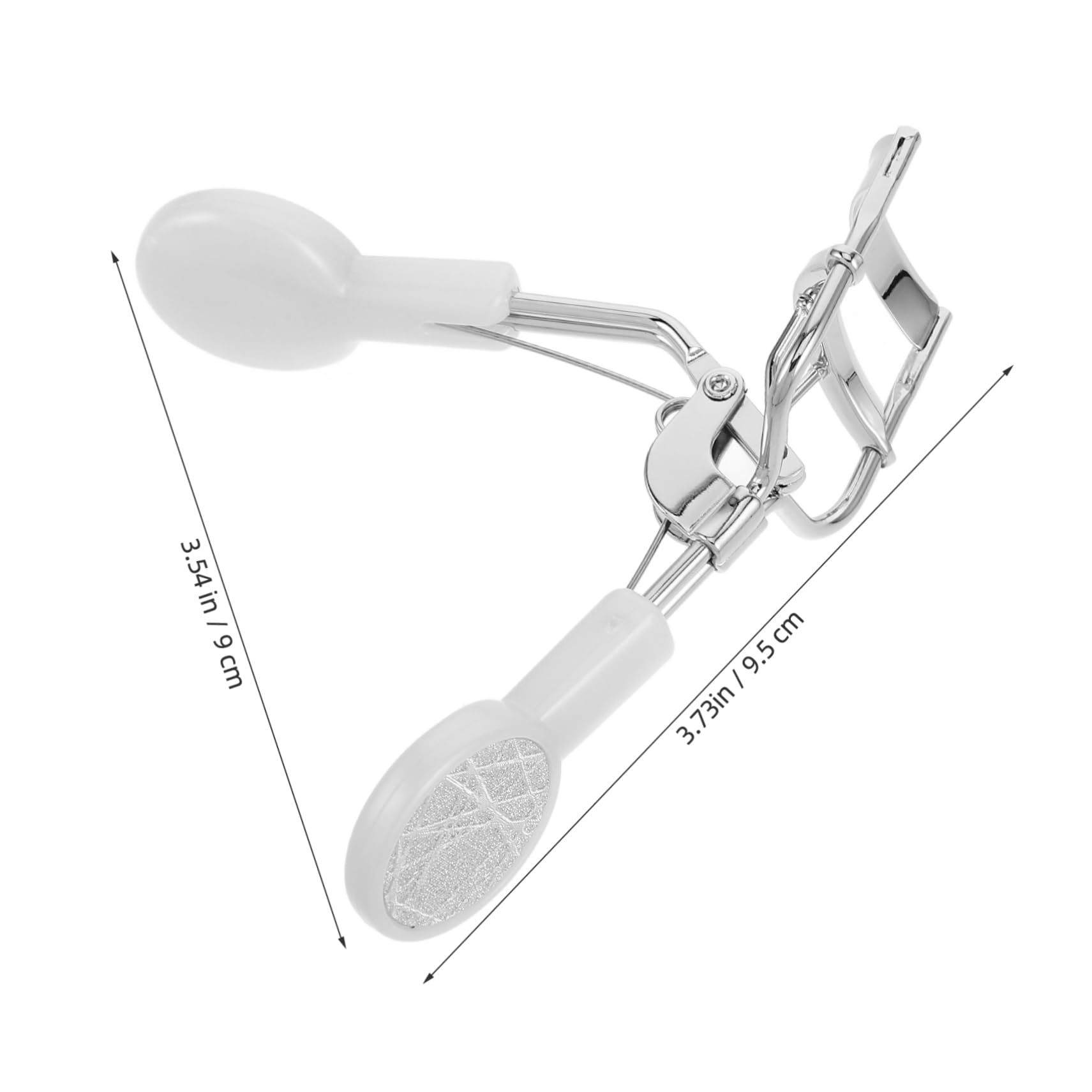 IWOWHERO Eyelash Curler Mini Size Stainless Steel Safe Wide Mouth Quick Easy for Travel