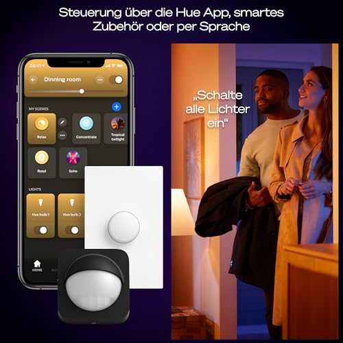 Philips Hue Aurelle White Ambiance Round 24.5W Panel Light, white, Bluetooth, Works with Alexa, Google Assistant and Apple HomeKit, New Generation 5