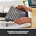 Logitech Signature K650 Comfort Full-Size Wireless Keyboard with Wrist Rest, BLE Bluetooth or Logi Bolt USB Receiver, Deep-Cushioned Keys, Numpad, Compatible with Most OS/PC/Window/Mac - Graphite