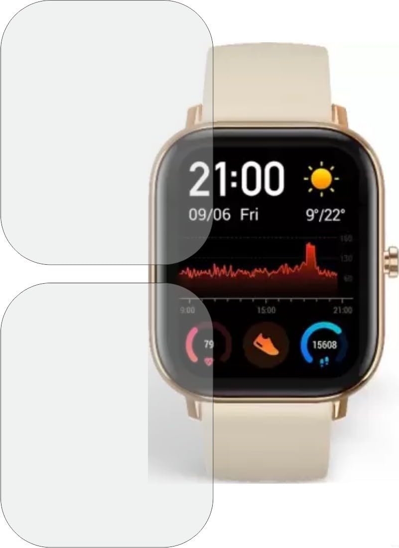 TELTREK Screen Guard for Huami Amazfit GTS 1.65 Inch Smartwatch Screenguard, Edge to Edge TPU Fiber Film not Tempered Glass Screen Protector for Huami Amazfit GTS 1.65 Inch (Pack of 2) (B0CN1VMZGC) Amazon Price History, Amazon Price Tracker