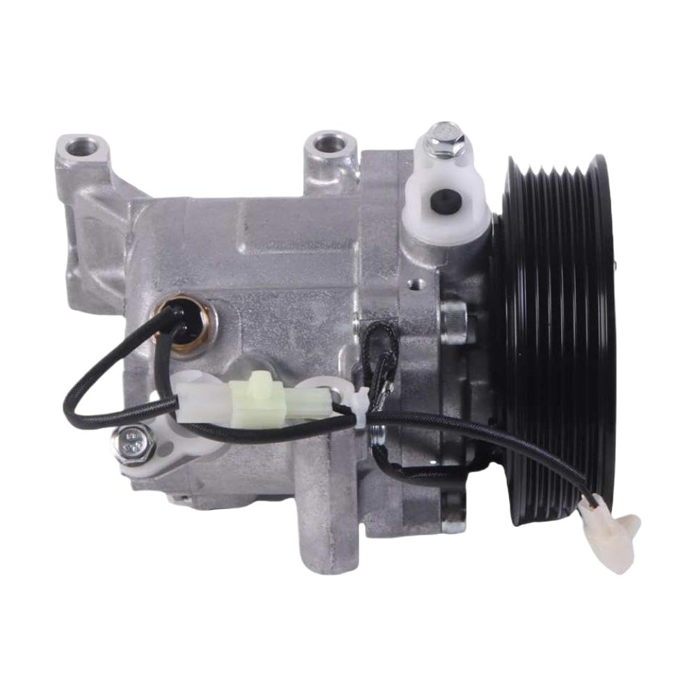 12V AC Compressor Compatible with Passo 2007–2010 6PK SV07C Replacement for 447160-2270 447190-6121 447260-5820 447280-3150