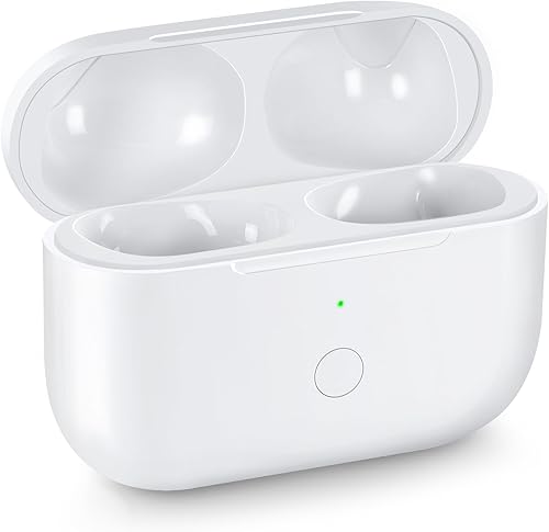 Funda de carga compatible con AirPod Pro de 2 y 1 generación con carga tipo C, funda de cargador Air Pod Pro 2 1 con botón de sincronización de