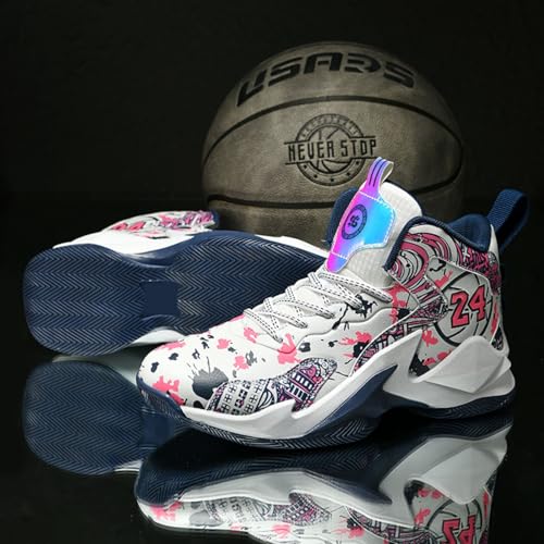 New wear-Resistant high top Basketball Shoes3