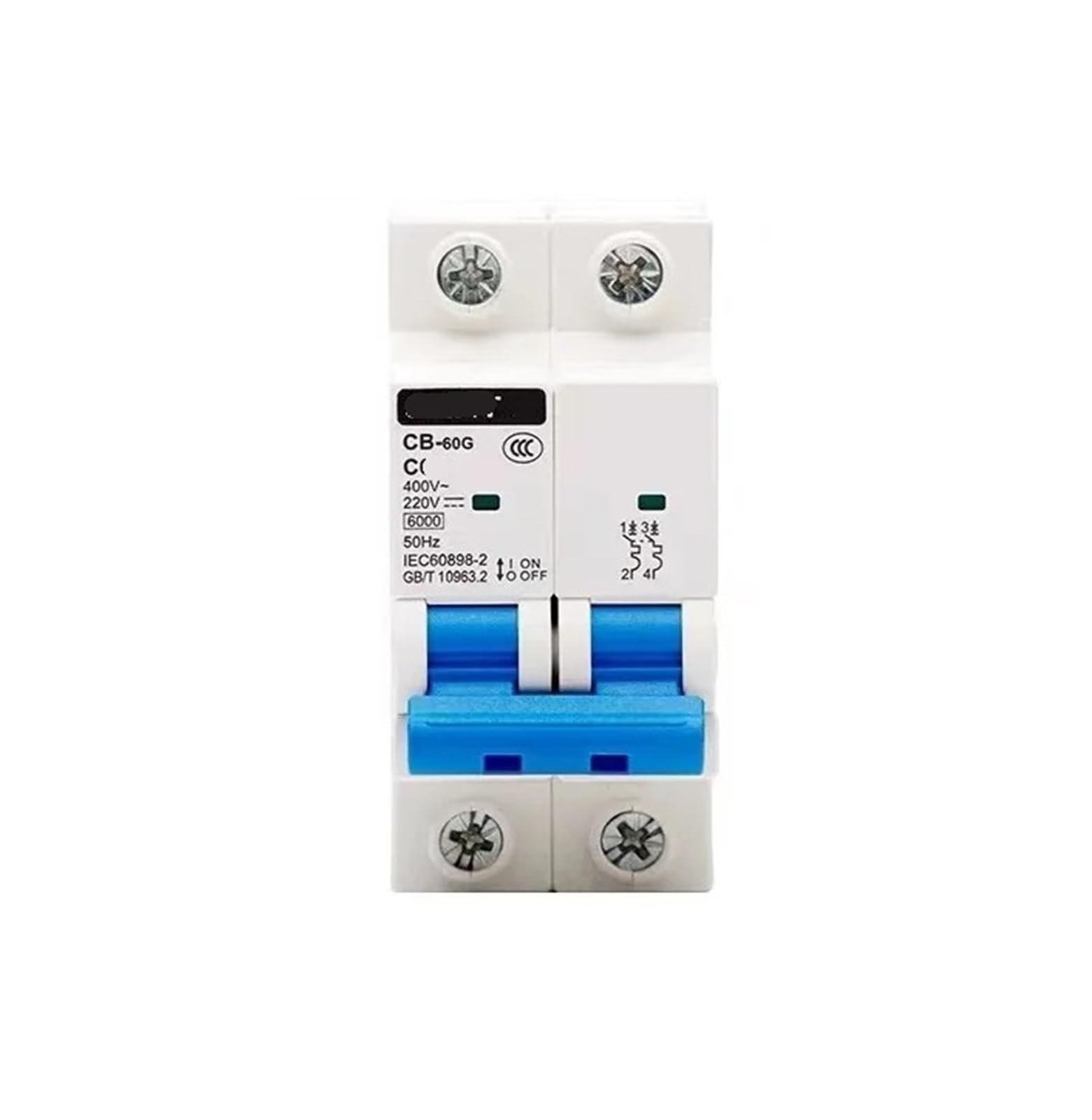 Disjoncteur miniature CB-125G 100A assurant la coupure sûre des réseaux AC400V