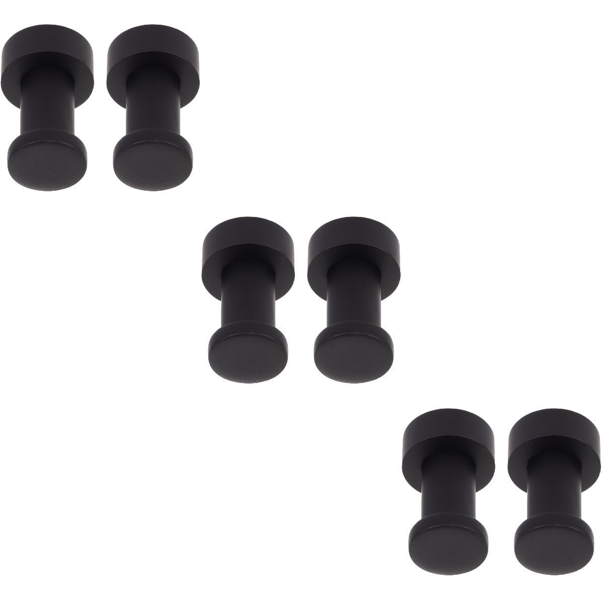 MAGICLULU 3 Juegos Gancho Para Toallas De Baño Multi Purpose Hanger Toalleros Ganchos Para Toallas De Pared Ganchos De La Puerta Del Abrigo Ganchos De Ducha Colgador De Puerta 2 Piezas * 3