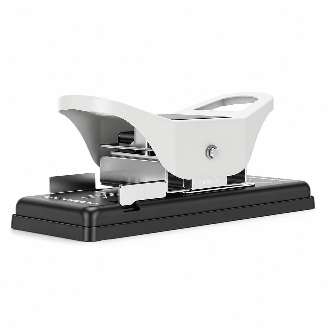 Fabater Perforadora de Ranura 2 en 1, R5 Esquina Redonda Perforadora de Ranura de 3 * 13 Mm Manual para Insignias para Oficina en Casa, Escuela, Herramienta de Perforación
