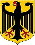 (5 Pack!) German Coat of Arms Sticker Decal Germany Flag Car Truck Vinyl 4
