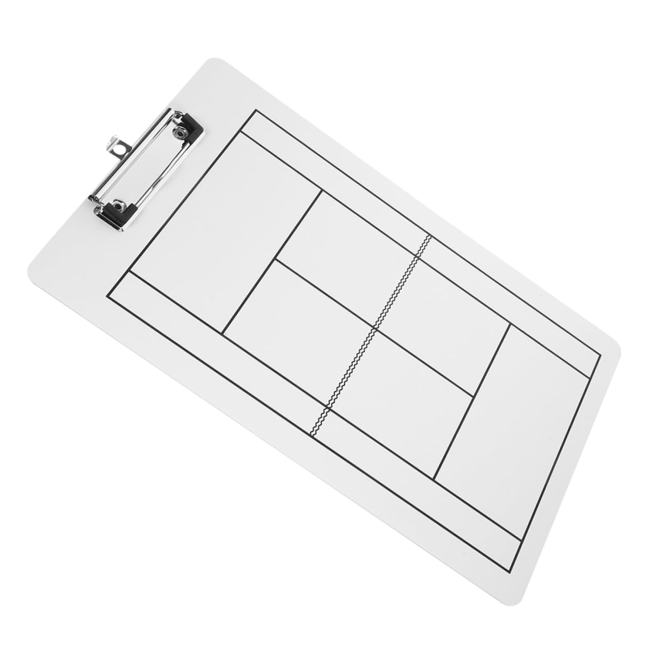 HOLIDYOYO 2Pcs Dry Erase Clipboard Reusable Whiteboard for Tennis and Hockey Training Easy to Clean Surface for Player Development and Game Strategy Double Sided Design