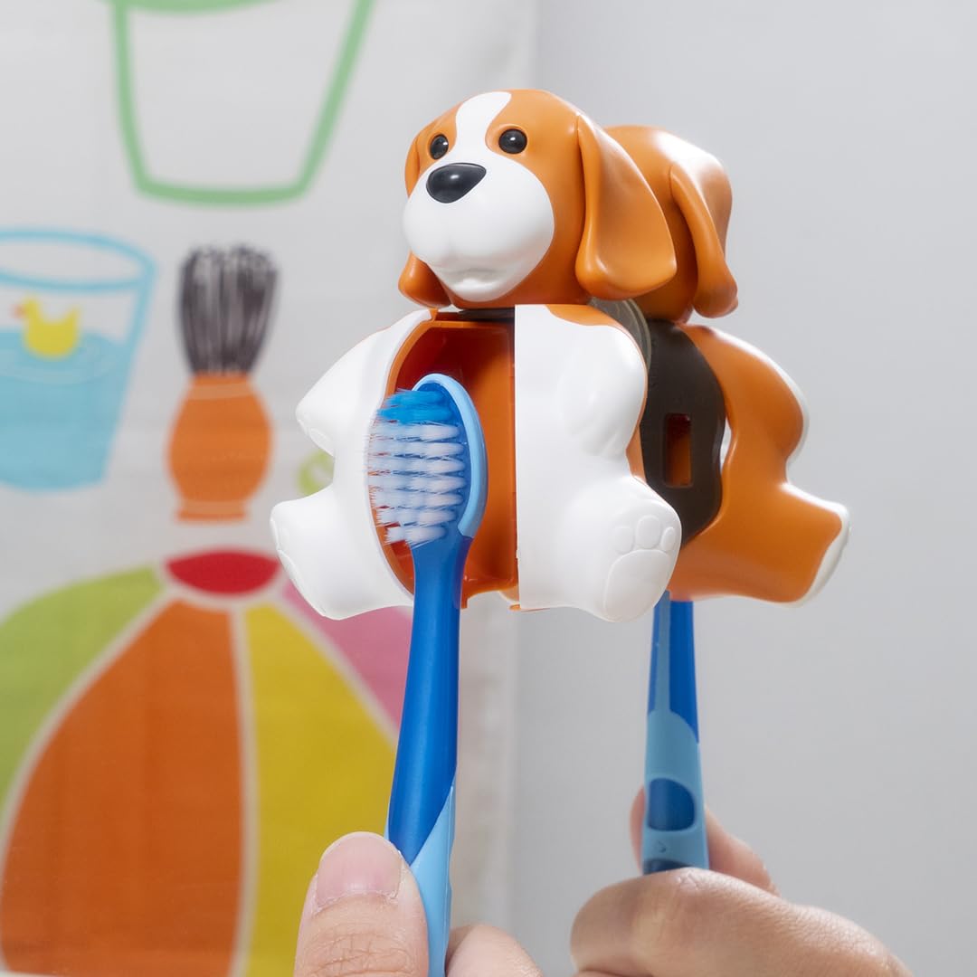 Rocs Flipper Hijyenik Diş Fırçası Kabı - Köpek
