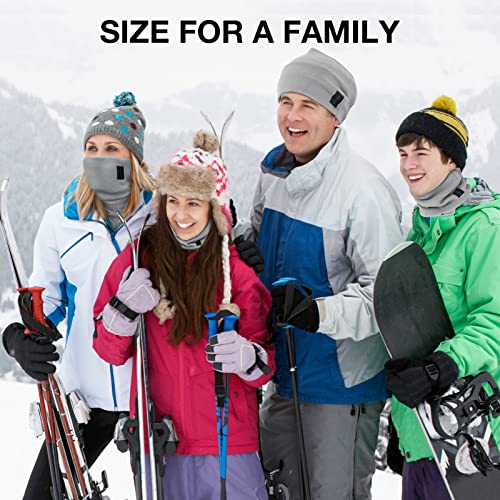 Image of TICONN Neck Gaiter Face Cover Scarf, Neck Warmer Breathable Sun & Wind-proof for Skiing Fishing Hiking Cycling