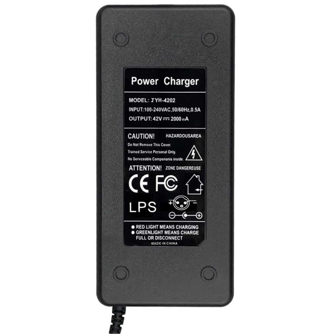 Chargeur pour trottinette XIAOMI M365&NINEBOT ES1/2/4 42V - 2A Chargeur pour trottinette XIAOMI M365&NINEBOT ES1/2/4 42V - 2A