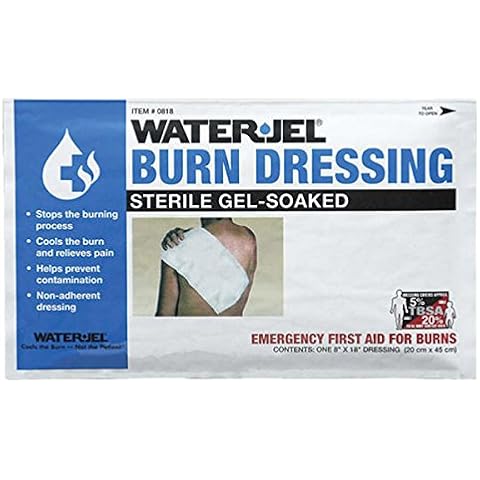 Water-jel Emergency Burn Dressing 18" X 8" Burn Dressing Cover