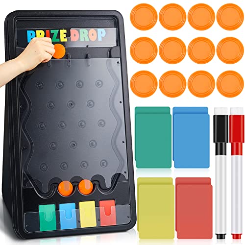 Juego Prize Drop con tablero plegable y 12 fichas miniatura 1