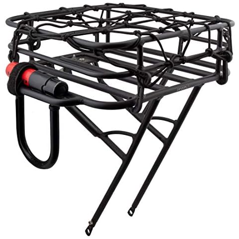Origin8 Rush Messenger Front Basket Rack, 26-29", Black Cover