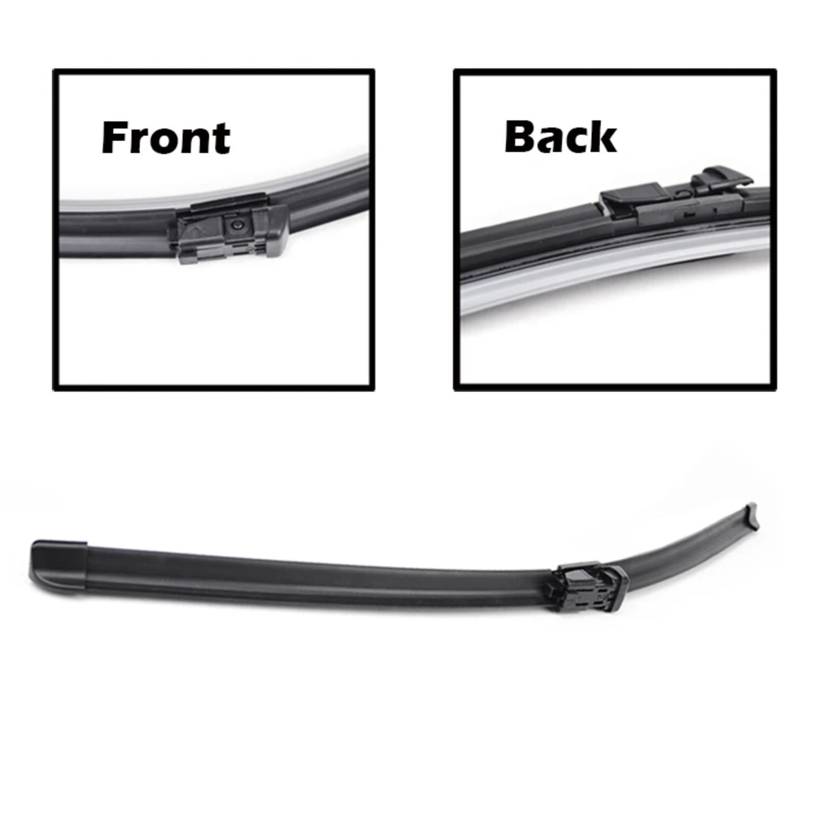 Kit Spazzole Tergicristallo Auto Per BelGee Per X50 2023 2024 | Set spazzole tergicristallo anteriori posteriori aggiornamento ricambio 3 pezzi 24'' 18'' 11''