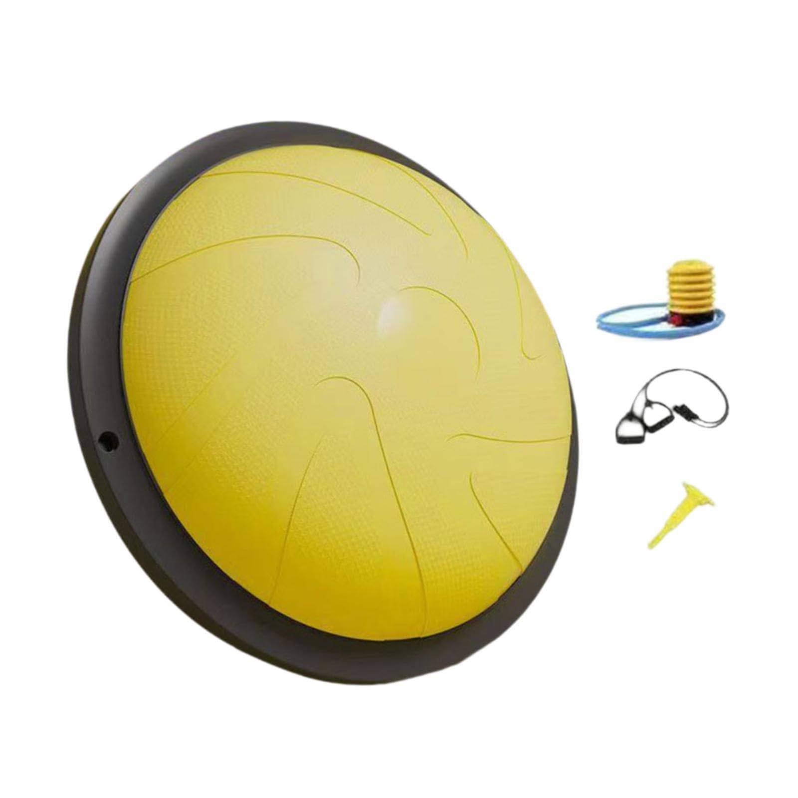 predolo Demi-Ballon d'exercice, Ballon de, Coussin de Pilates, Planche d'équilibre Gonflable pour la Maison, Le Travail, Le Fitness, la