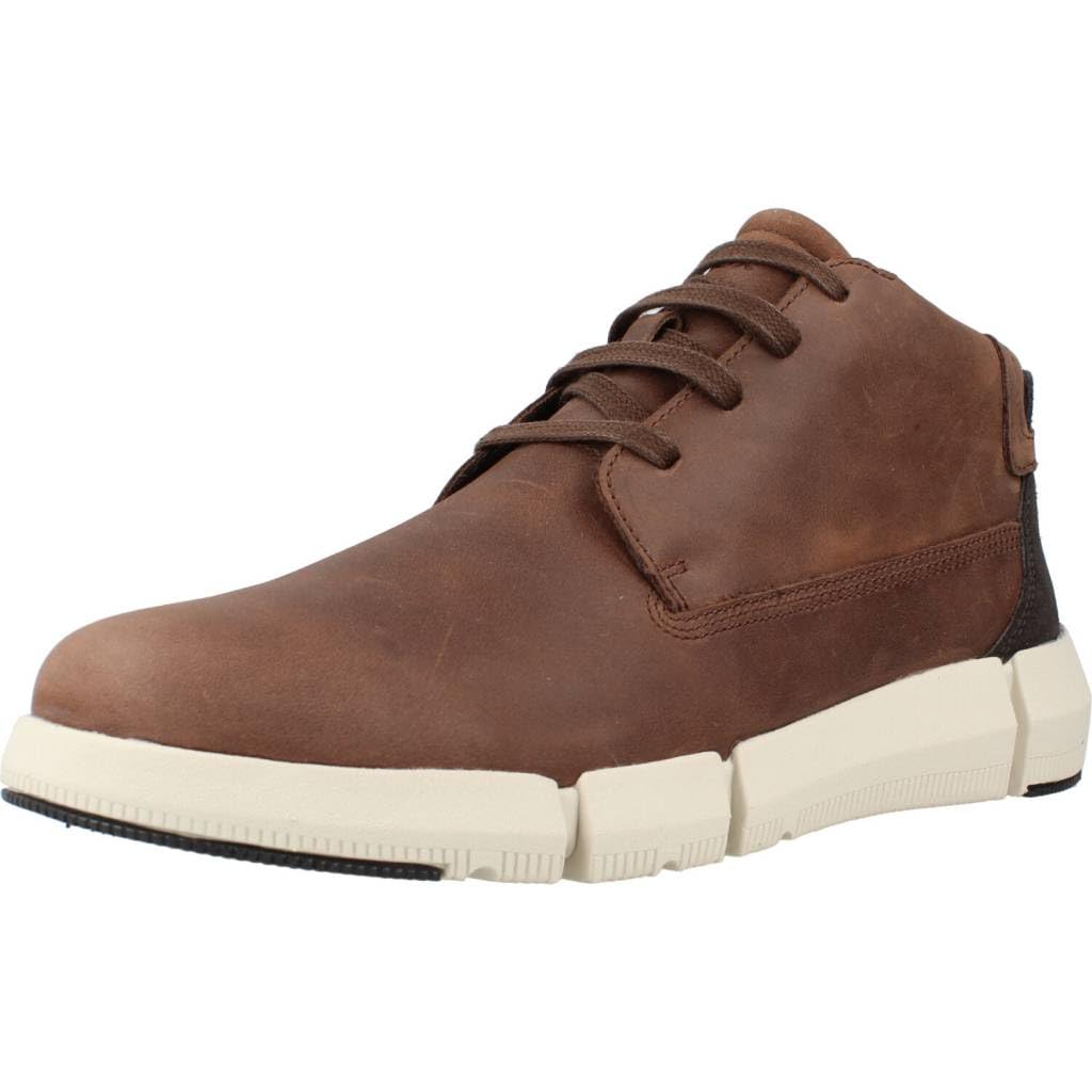 Geox Men's U Adacter H Ankle Boots, Dk Brown, 8 UK
