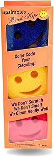 Sponsored Ad - upsimples Scratch-Free Multipurpose Dish Sponge - BPA Free & Made with Polymer Foam - Stain, Mold & Odor Resistant Kitchen Sponge (Pack of 3)