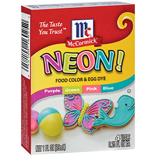 Image of McCormick Neon Food Color & Egg Dye, 1 fl oz