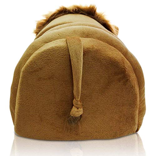 Katzenhöhle Katzen Bett Katzenhaus Pet Katzenbett Löwe oder Giraffen Optik B32 x L36 x H30 cm Schlafplatz. Auch für kleine Hunde geeignet - Image 8