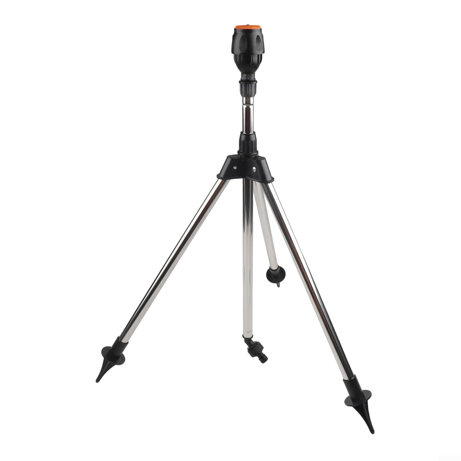Arroseur de jardin rotatif en acier inoxydable réglable pour pelouse