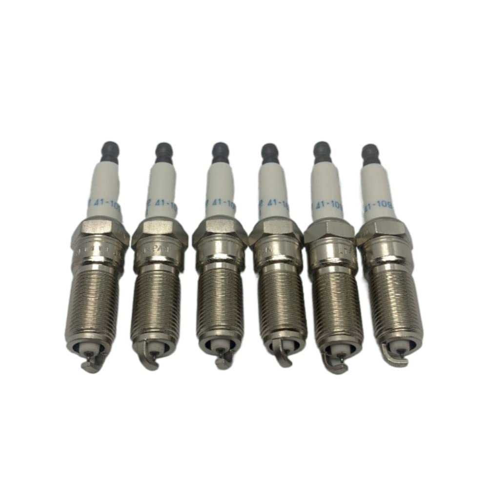 Candele Candela di accensione del Motore a Benzina da 6 Pezzi Adatta for 3.0L 3.6L 41-109 12622561 12681660 Ricambi Auto