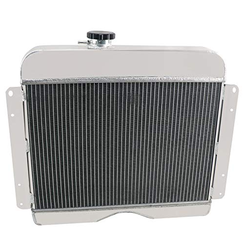 OzCoolingParts 4 Row Core All Aluminum Radiator for 1946-1964 47 48 49 50 51 52 53 54 55 56 57 58 59 60 61 62 63 Jeep Willys Truck/Willys Station Wagon L4 L6 Gas Manual - Thumbnail 6
