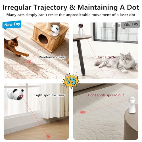 Saolife Laser Cat Toys for Indoor Cats, Interactive Cat Toy Automatic - Image 4