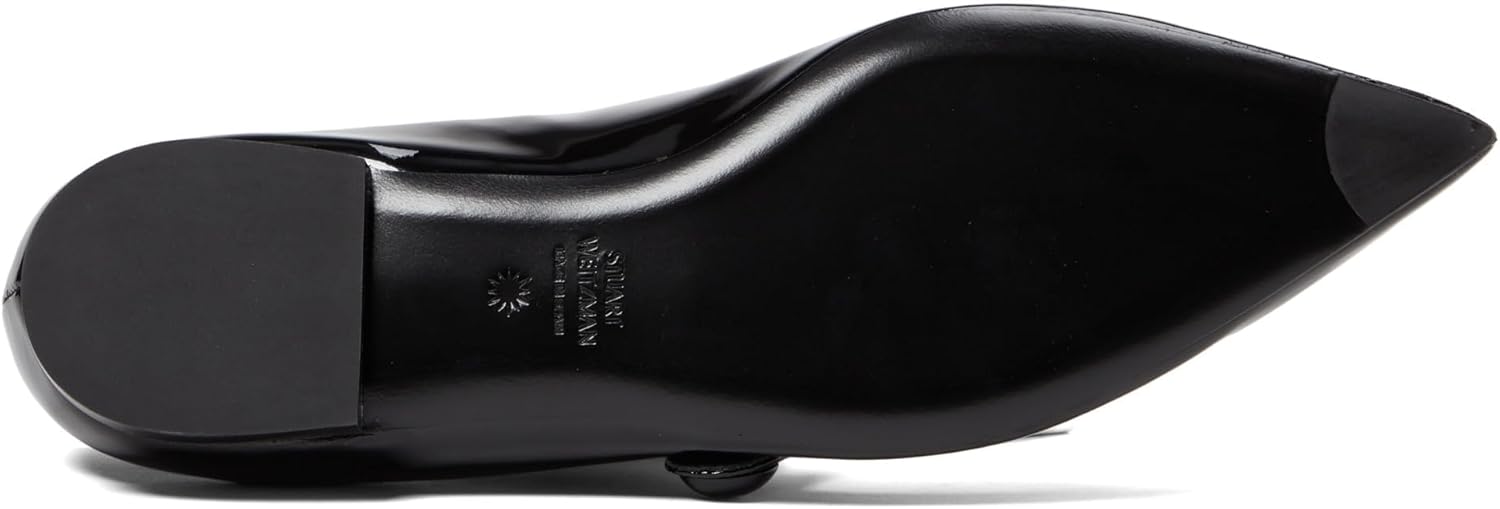 Stuart Weitzman SW Mary Jane Flat Black 5 B - Image 3