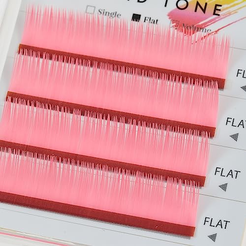 Air Sable Flat Vivid Tone Pink 4 Lines J Curl0.20mmÃ—8mm