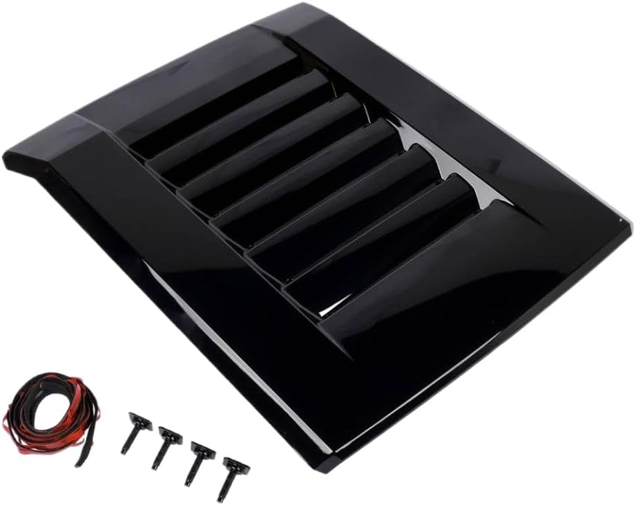 Hood Scoop Hood Bulge Gloss Black Compatible with Tacoma 2.4L 2024 2025 Part Number 76181 AK900