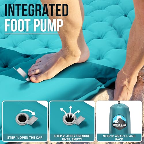 Double-Sleeping-Pad-for-Camping-Self-Inflating-Camping-Pad-w-Foot-Pump-Built-in-Pillows-Carrying-Bag-Sleeping-Mat-for-2-Person-Thick-Camping-Air-Mattress-for-Hiking-Picnic-More