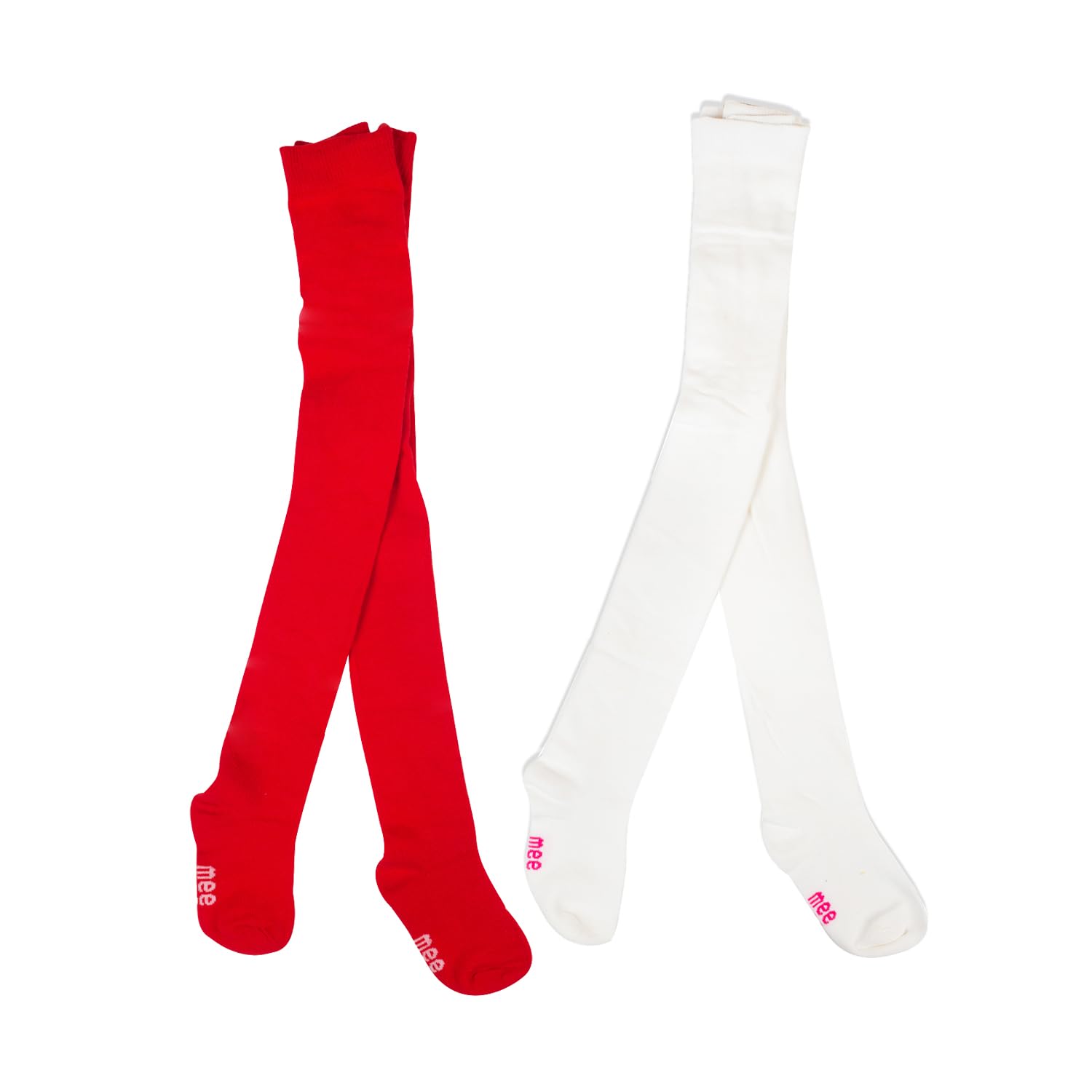 Mee Mee Baby Stockings | Unisex | Full Length | 100% Cotton |Stretchable| Snug Fit |Unisex Stockings | Pk of 2