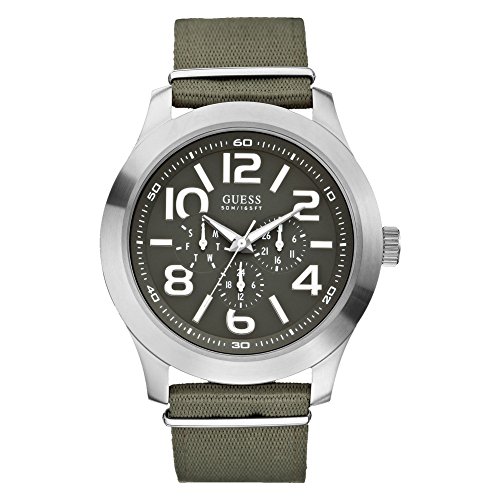 Guess W10617G1 Mens RUGGED Green Watch