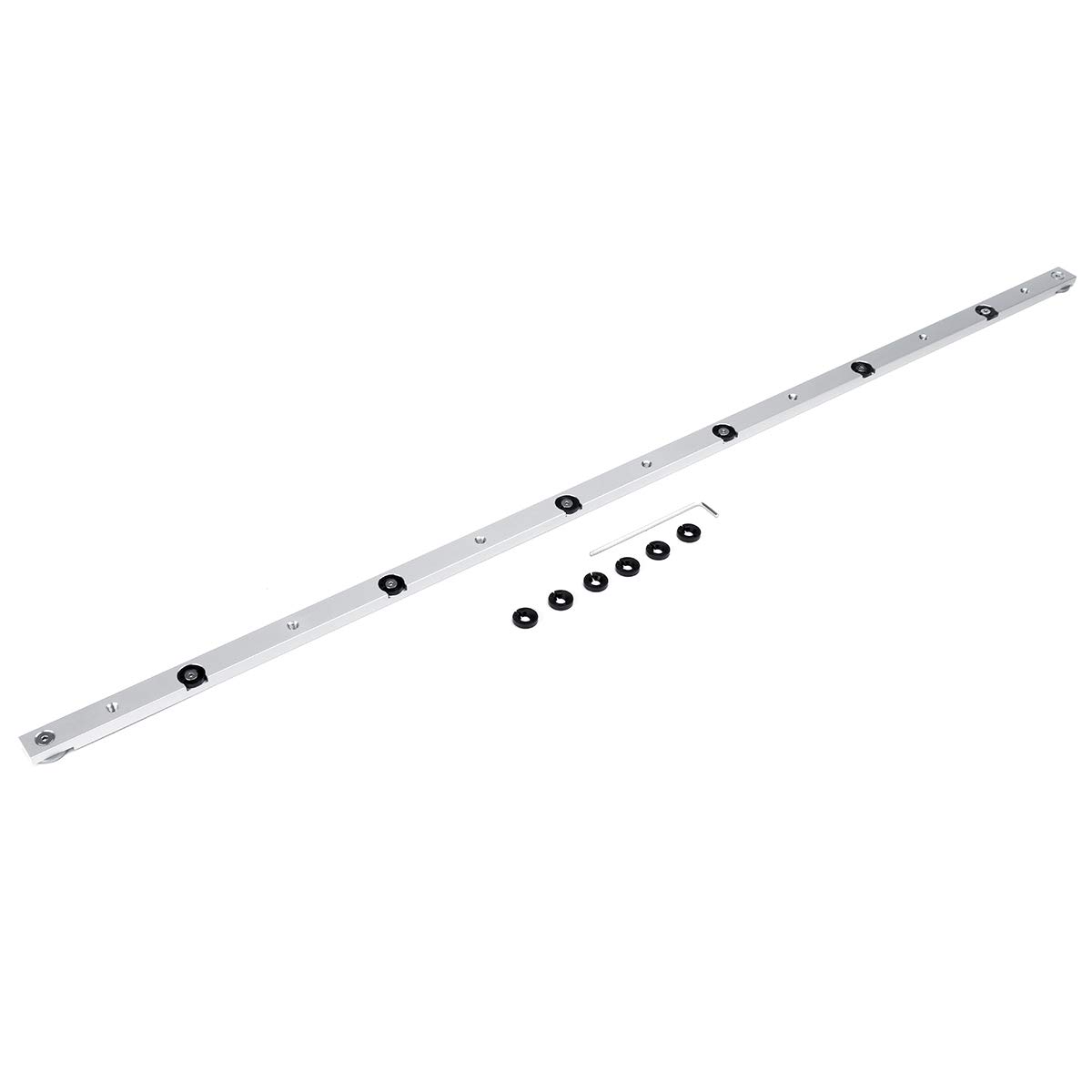 RanDal 300/450/850/880 mm, stop aluminium, szyna do skośna, stołowa pilarka tarczowa, drążek, narzędzie do obróbki drewna – 850 mm