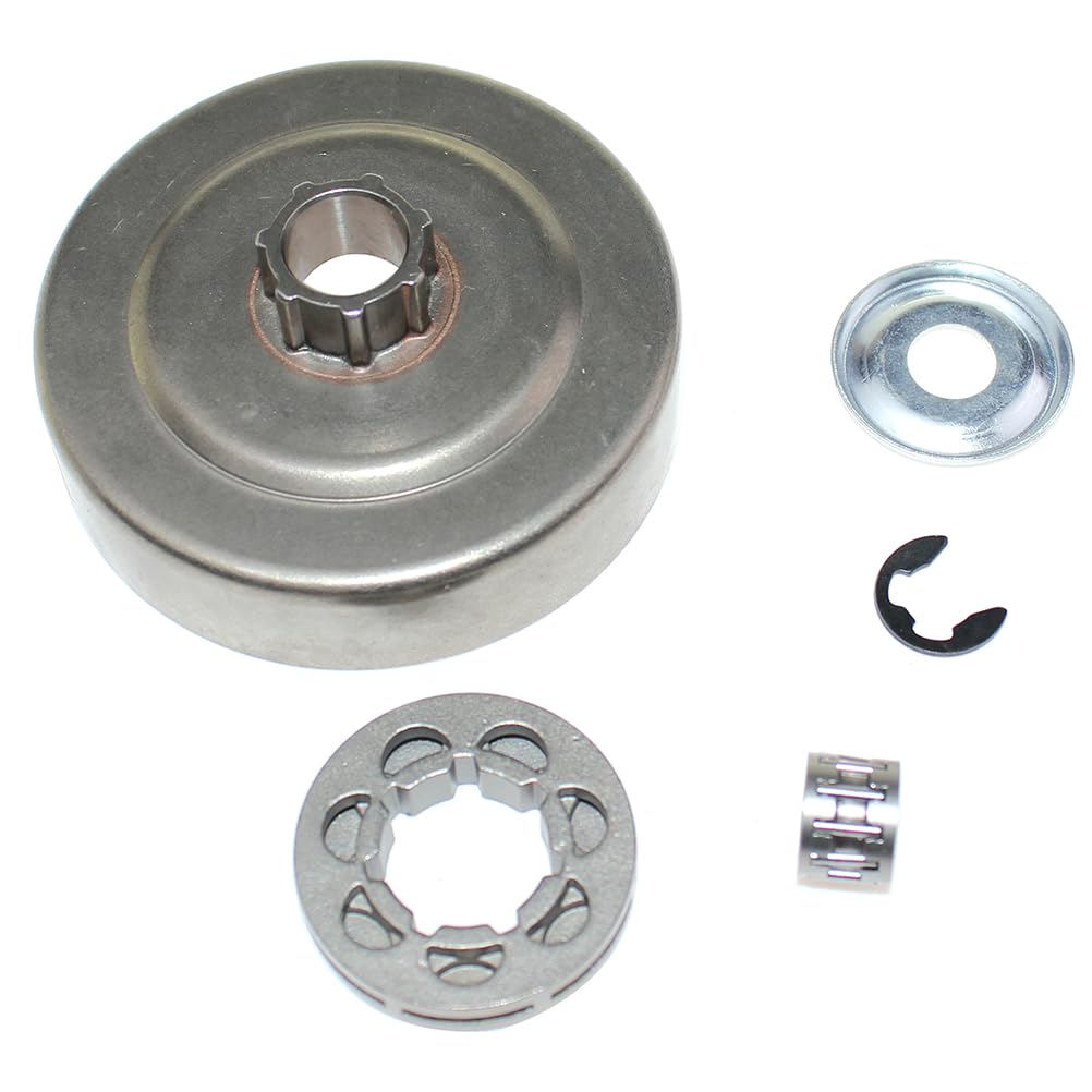 Icooyo Clutch Drum Rim Sprocket Kit 3/8" Picco 7T For Stihl 024 026 Ms240 Ms260 Ms270 Ms280