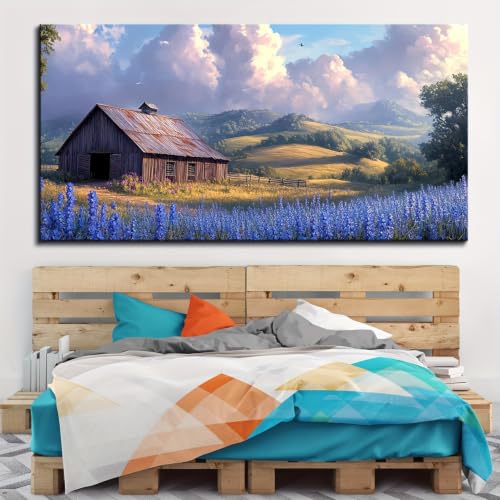 Impression sur toile Colline vallonnée 50x100 cm LYBCEOUG