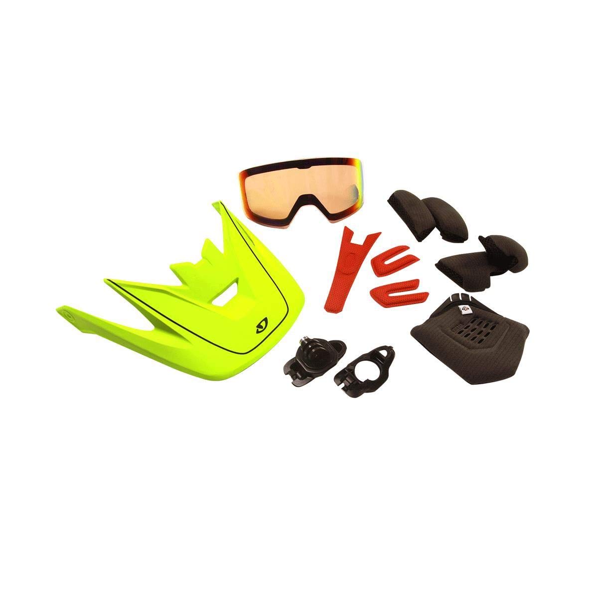 Giro Quarter Helmpolster-Set Black L Sport & Freizeit