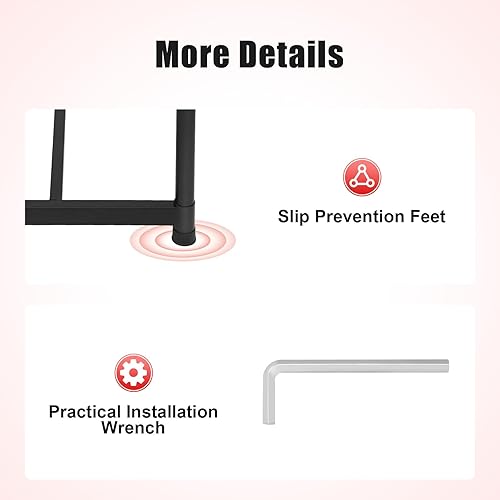 Miniatura 3 de 2204.62lbs Professional Arm Wrestling Table, Iron Armwrestling Training Equipment, Competition Training Table with Elbow and Winning Pads for Gyms,