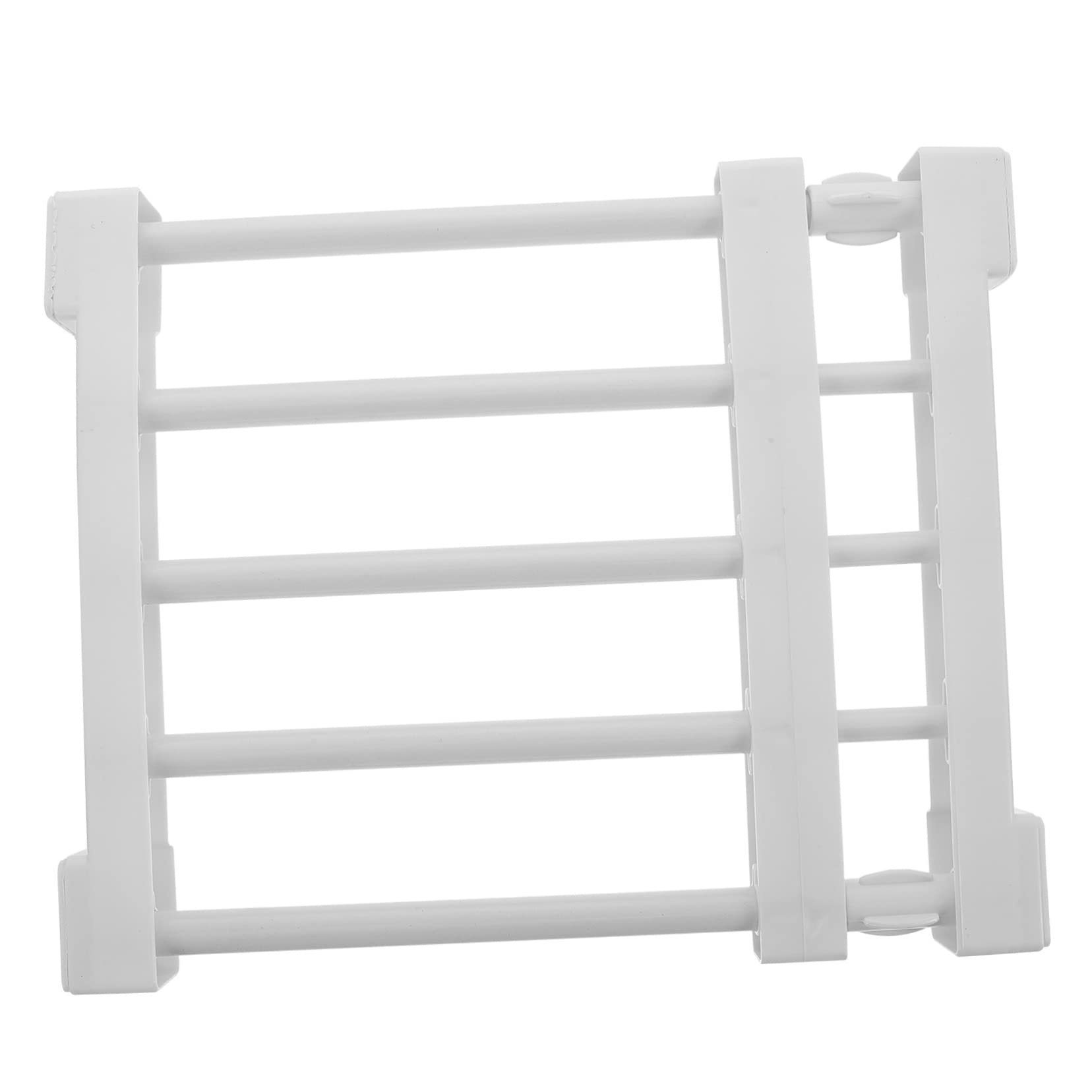 Vaguelly 1Pc Wardrobe Storage Shelf Retractable Closet Partition Bracket for Organizing Clothes Books Kitchen Items Strong Support Space Saving Design