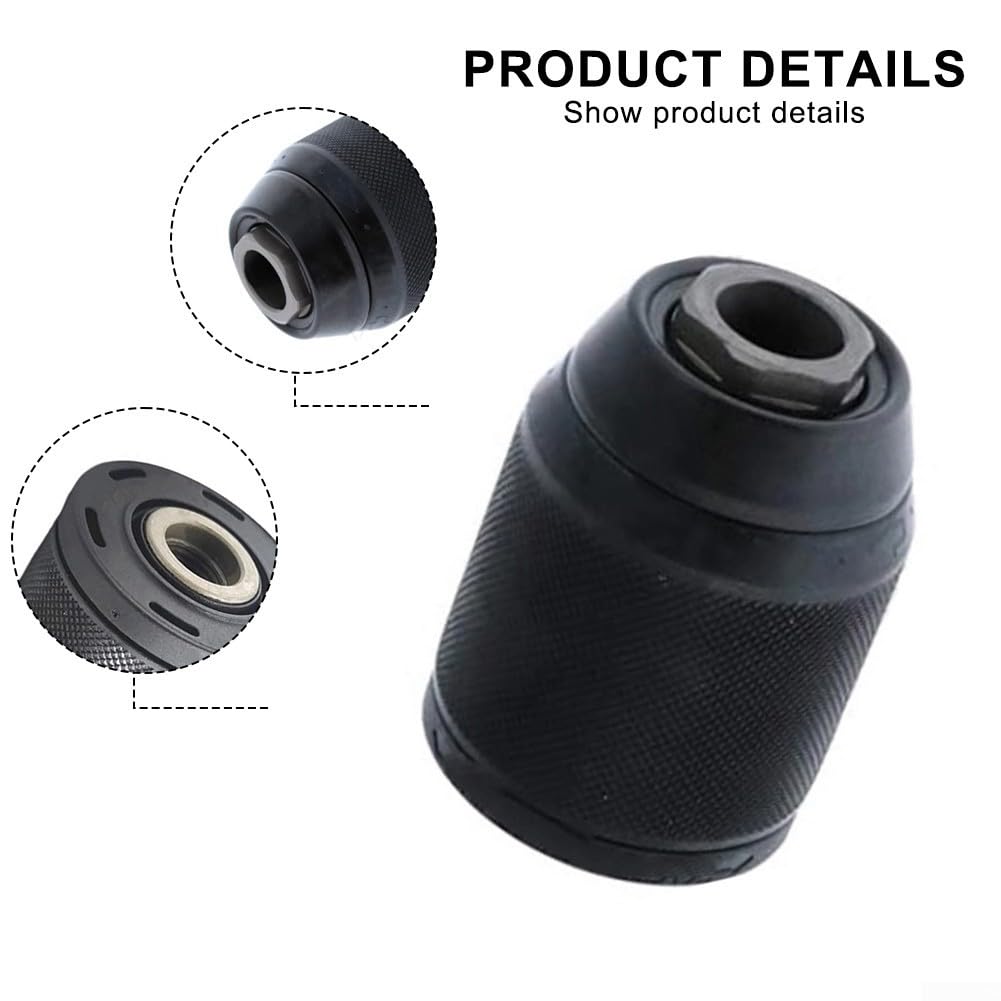 Portabrocas Acción Rápida 0.3-13mm Para Taladro